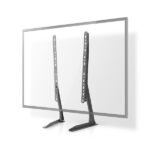 Nedis TVSM1050BK 13"-70" LCD TV / monitorállvány (tartó konzol),  maximum 50 kg, függőleges magasság állítás, acél