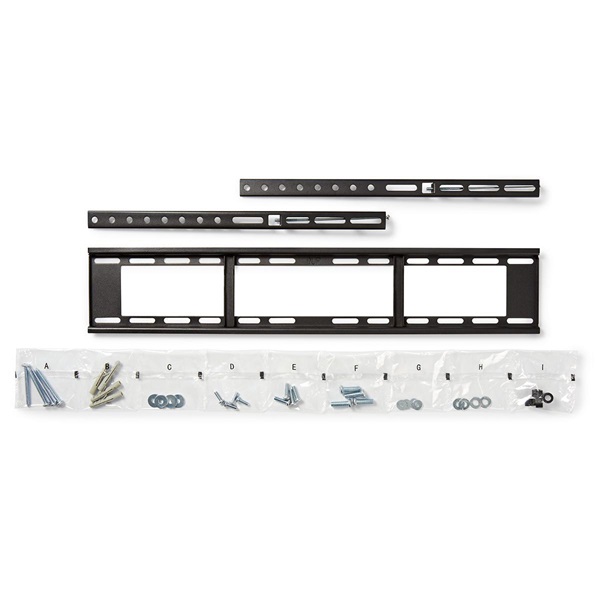 Nedis TVWM1051BK LCD TV / monitor fali tartó fix 37 - 70 "  Max. teherbírás: 35 kg,  Min. faltávolság: 23 mm - Image 3
