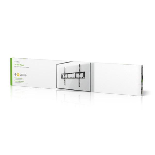 Nedis TVWM1051BK LCD TV / monitor fali tartó fix 37 - 70 "  Max. teherbírás: 35 kg,  Min. faltávolság: 23 mm - Image 2