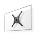 Nedis TVWM1330BK LCD TV / monitor fali tartó konzol 23 - 55 " Max. teherbírás: 30 kg, dönthető, forgatható