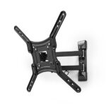 Nedis TVWM1530BK 23"-55"  LCD TV / monitorállvány (tartó konzol), maximum 30 kg, forgatható dönthető, 3 forgáspont - Image 2