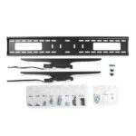 Nedis TVWM2170BK LCD TV / monitor fali tartó konzol, 60 - 100 " Max. teherbírás: 75 kg, dönthető: 5 ° - Image 5