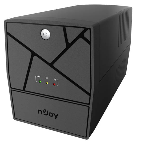 NJOY Szünetmentes 1000VA - Keen 1000 (4 Schuko, line-interaktív,fekete) - Image 1