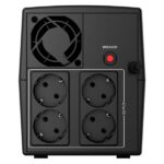 NJOY Szünetmentes 2000VA - Keen 2000 (4 Schuko, line-interaktív, fekete) - Image 2