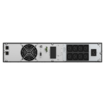 NJOY Szünetmentes Balder 1500, 1500VA, 1500W, Online rack (2U), LCD display - Image 2