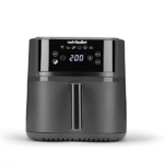 NUTRIBULLET NBA0611DG Crisplite 3in1 forrólevegős sütő, 6L, 1700W, Fekete