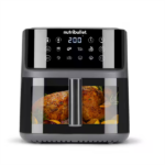 NUTRIBULLET NBA0811DG Super Crisplite Vision 3in1 forrólevegős sütő, 2000W, 8L, Fekete