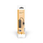 Nedis UHUBU2420BK 4 portos USB2.0 HUB - Image 3