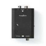 Nedis ACON2508BK, analóg - digitális audio konverter, 2x RCA bemenet - digitális koax / toslink kimenet - Image 2