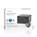 Nedis ASWI2512BK digitális audio kapcsoló 2x Toslink - Image 4