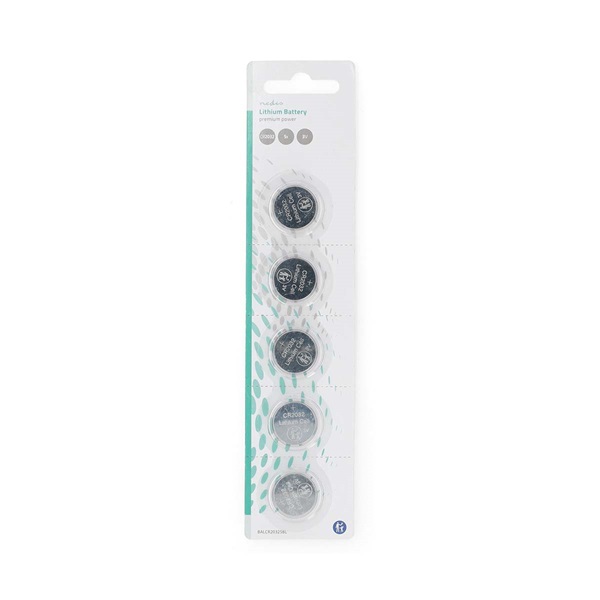 Nedis_BALCR16325BL_3V_litium_gombelem_CR1632_5dbcsomag-i1597204.jpg Nedis BALCR16325BL 3V lítium gombelem CR1632, 5db/csomag - Image 1
