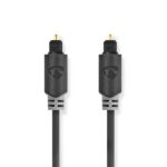 Nedis CABW25000AT30 optikai audió kábel, TosLink dugó, hossz: 3 m
