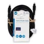 Nedis CAGL25000BK50 optikai audio kábel, TosLink dugó, hossz 5m - Image 3
