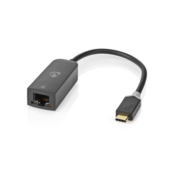 Nedis CCBW64952AT02 USB-C 3.2 Gen 1, 1000 Mbps,  USB C apa - RJ45 anya, 0,20 m - Image 3