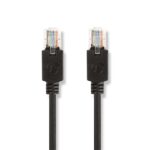 Nedis CCBW85100AT200 UTP Cat5e patch kábel, LSZH, RJ45, 10/100/1000 Mbit/s, hossz 20m, fekete - Image 2