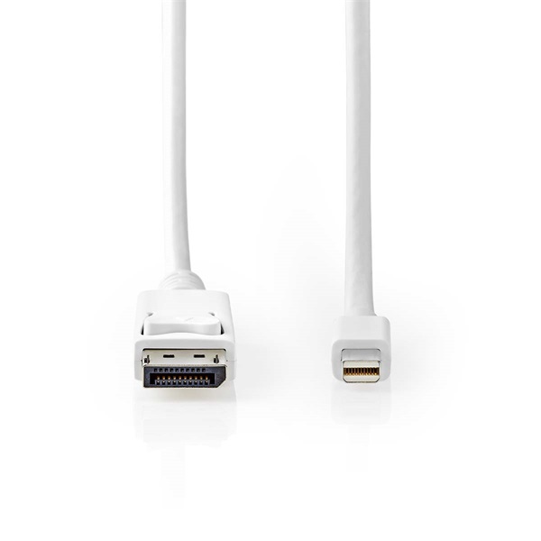 Nedis CCGB37404WT20 DisplayPort 1.4 kábel, displayport dugó - mini display port dugó, 8K@60Hz, 2m - Image 1