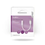 Nedis CCGB65950WT01 USB-C (USB C) dugó - 3,5 mm sztereo jack aljzat, aranyozott, 0,10m - Image 4