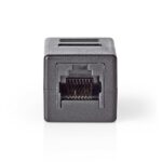 Nedis CCGB89010BK Cat5e / Cat6, RJ45 UTP toldó, ABS - Image 4