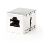 Nedis CCGB89011ME Cat5e / Cat6, RJ45 UTP toldó, árnyékolt, fém