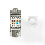 Nedis CCGB89740ME CAT7 / Keystone, RJ45 aljzat, SFTP, Fém - Image 4