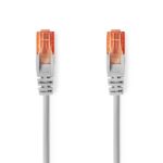Nedis CCGL85230GY150 UTP Cat6 patch kábel, RJ45 aranyozott érintkezők, hossz 15m