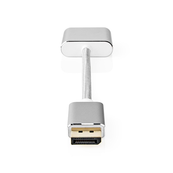 Nedis CCTB37250AL02 Displayport dugó - DVI-D 24+1-Tűs aljzat adapter, aranyozott csatlakozók, 1080p, 20 cm kábel - Image 5
