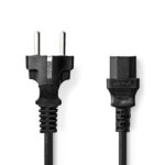 Nedis CEGL10030BK30 táp kábel IEC-320-C13, 3 x 1mm, hossz 3m - Image 2