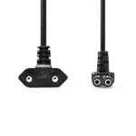 Nedis CEGL11075BK30 tápkábel IEC-320-C1, 90°-os szögben hajlított, 3m - Image 2