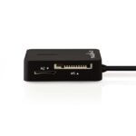 Nedis CRDRU2300BK kártyaolvasó minden az 1-ben, M2/MS/MS-PRO/MS-DUO(PRO)/MICRO-SD(HC)/SD(-HC)/MMC/RS-MMC/MINI-SD(-HC) - Image 3