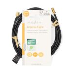 Nedis CSGL02210BK30 SMA kábel, RP SMA férfi, RP SMA női, Aranyozott, 50 Ohm, Egyetlen árnyékolt, 3,00 m, kerek - Image 3