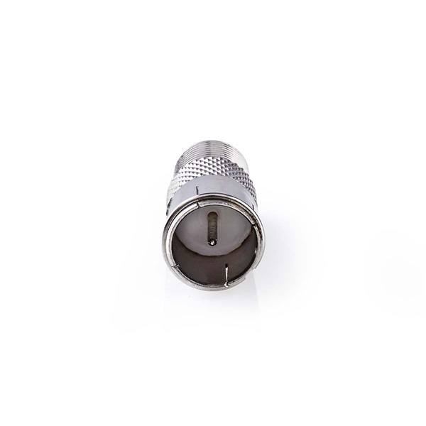 Nedis CSGP41956ME műholdas és antenna adapter, 10 db, F Férfi Gyors, F Nő,  Nikkelezett, 75 Ohm,  Egyenes, Fém, Ezüs - Image 3