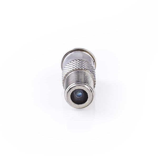 Nedis CSGP41956ME műholdas és antenna adapter, 10 db, F Férfi Gyors, F Nő,  Nikkelezett, 75 Ohm,  Egyenes, Fém, Ezüs - Image 2
