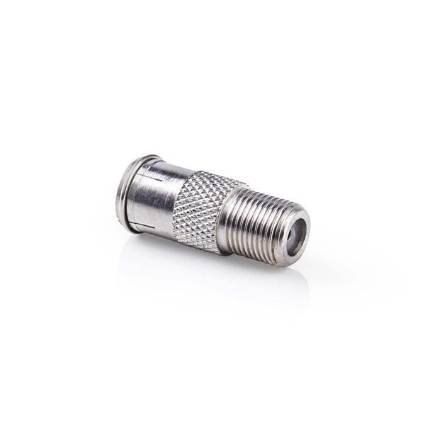 Nedis CSGP41956ME műholdas és antenna adapter, 10 db, F Férfi Gyors, F Nő,  Nikkelezett, 75 Ohm,  Egyenes, Fém, Ezüs - Image 4