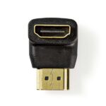 Nedis CVGB34901BK HDMI átalakító adapter, aranyozott 90°-os, pipa - Image 4