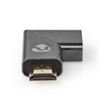 Nedis CVTB34904GY HDMI átalakító adapter, aranyozott, jobbra hajlított, pipa, alumínium borítás - Image 5