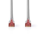 Nedis CCGL85220GY10 UTP / FTP Cat6 patch kábel, RJ45 aranyozott érintkezők, 10/100/1000 Mbit/s, hossz 1m - Image 3