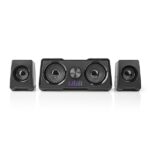Nedis GSPR21022BK gamer hangszóró készlet, csatornák: 2.2, USB tápellátás, 3,5 mm jack, 48 W, LED, hangerőszabályozó - Image 2