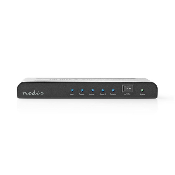 Nedis VSPL3474AT HDMI splitter, 1 x HDMI be - 4 x HDMI ki, 4K@60Hz - Image 3