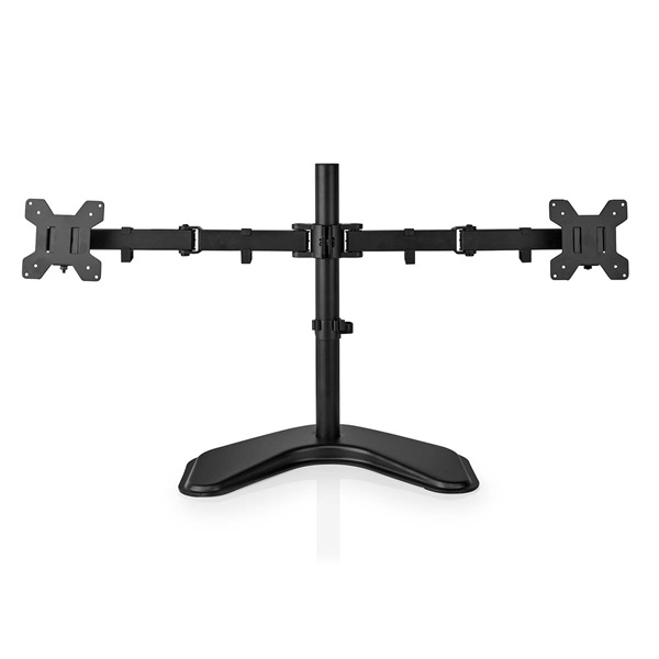 Nedis MMDOSD110BK 15"-32" asztali 2 monitor tartóállvány, VESA 75x75 / 100x100 - Image 3