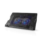 Nedis NBCR200BK notebook hűtő, 14 - 18", 2 X 140mm ventilátor, LED, 1200 rpm