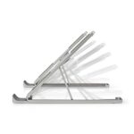 Nedis NBSTND100SI összecsukható notebook / laptop tartó állvány, 17 " - Image 2