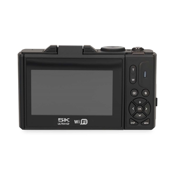 Nedis PCAM2570BK vlogger digitális fényképezőgép / kamera, kihajtható képernyő, 75 MPixel, 5K@15fps, 16 MPixeles CMOS - Image 5