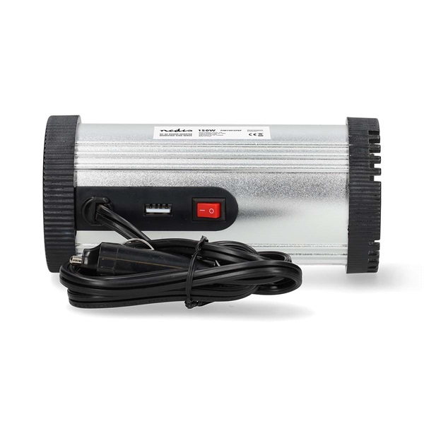 Nedis PIM15012FGY 12V DC - 230V AC inverter, 150W, csatlakozás: szivargyújtós - Image 3