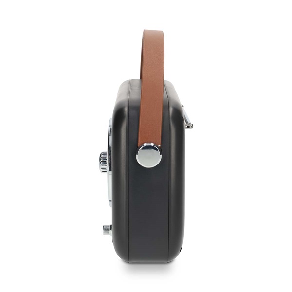 Nedis RDFM2600BK retró FM rádió, Bluetooth® 5.4, AUX bemenet, USB port, 1500 mAh-s lítium-ion akkumulátor - Image 2