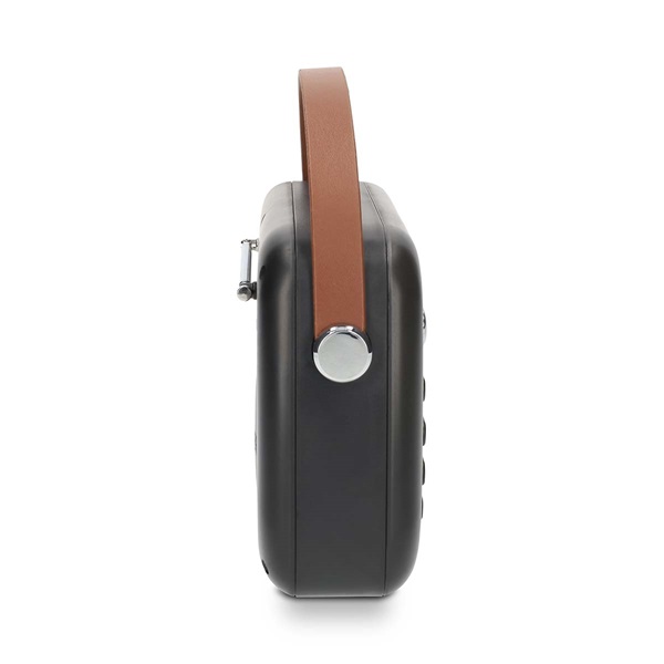 Nedis RDFM2600BK retró FM rádió, Bluetooth® 5.4, AUX bemenet, USB port, 1500 mAh-s lítium-ion akkumulátor - Image 4