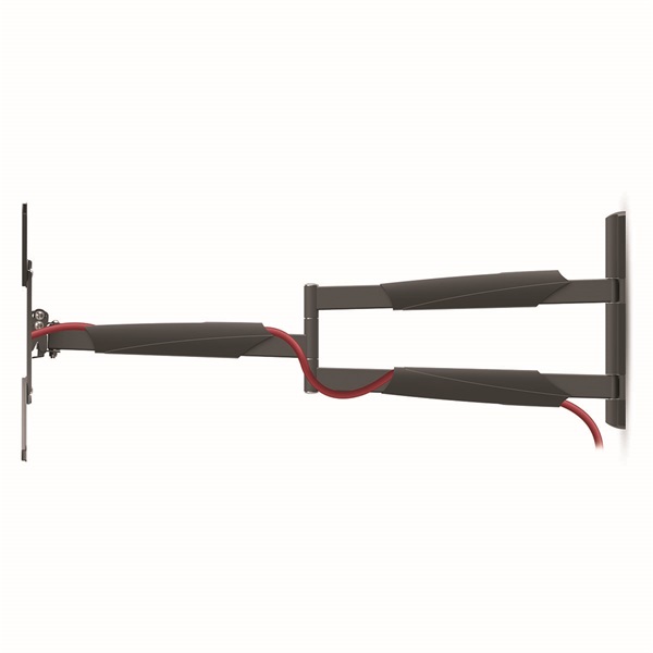 Nedis TVWM1790BK 13"-86"  LCD TV / monitor fali tartókonzol, maximum 60 kg, forgatható dönthető, 3 forgáspont - Image 4