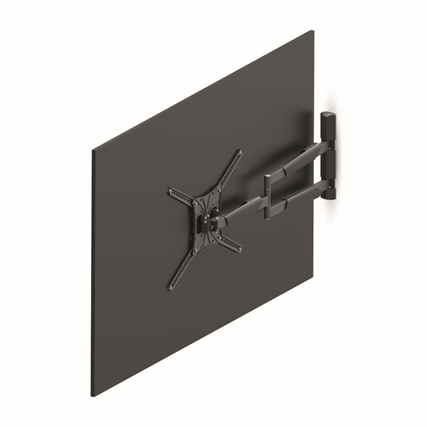 Nedis TVWM1790BK 13"-86"  LCD TV / monitor fali tartókonzol, maximum 60 kg, forgatható dönthető, 3 forgáspont - Image 5