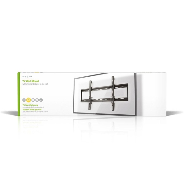 Nedis TVWM2050BK LCD TV / monitor fali tartó fix 42 - 70 "  Max. teherbírás: 60 kg,  Min. faltávolság: 29 mm - Image 4