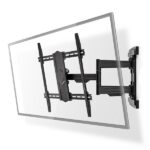 Nedis TVWM6570BK 43"- 100" LCD TV / monitor fali tartókonzol, maximum 70 kg, forgatható / dönthető, 3 forgáspont - Image 2