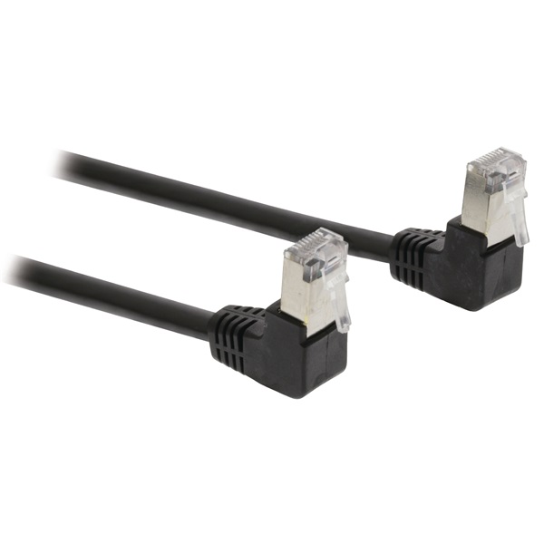 Nedis Valueline VLCP85127B30  SF/UTP Cat5e patch kábel, RJ45, 10/100/1000 Mbit/s, hossz 3m, fekete - Image 2